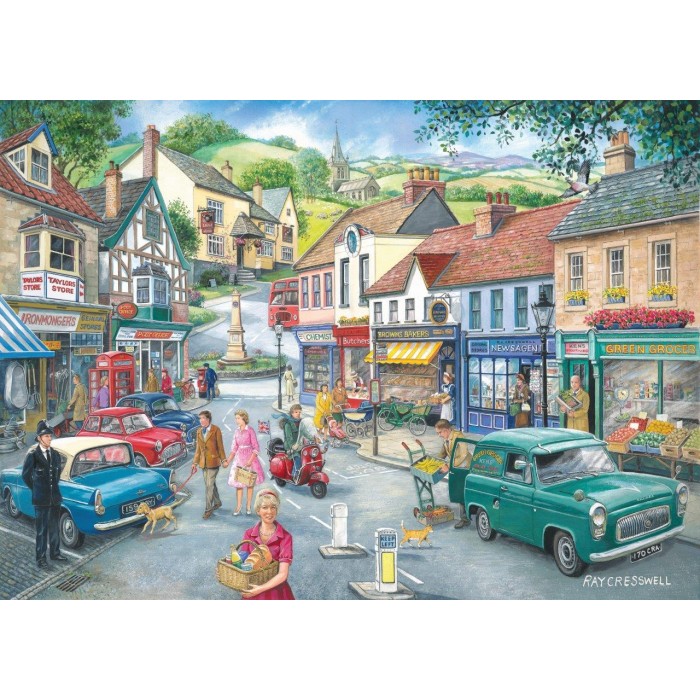 Puzzle  House-Of-Puzzles-HP0617 No.23 - At The Shops