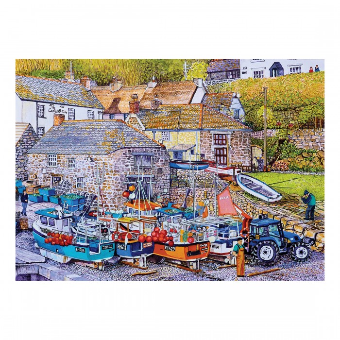 Puzzle  House-Of-Puzzles-HP0707 XXL Pieces - Cadgwith Cove