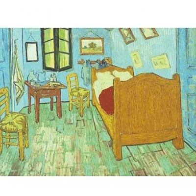 Puzzle Impronte-Edizioni-093 Vincent Van Gogh - Bedroom in Arles
