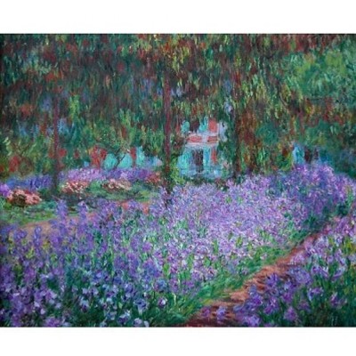 Puzzle Impronte-Edizioni-094 Claude Monet - Monet's Garden at Giverny