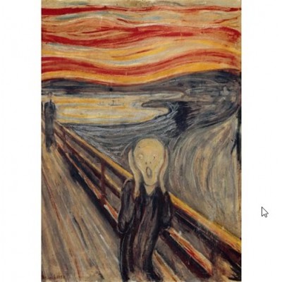 Puzzle Impronte-Edizioni-136 Edvard Munch - The Cry