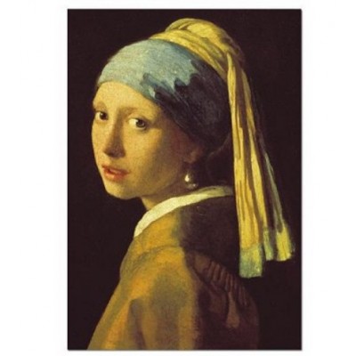 Puzzle Impronte-Edizioni-234 Johannes Vermeer - The Young Lady with the Earring