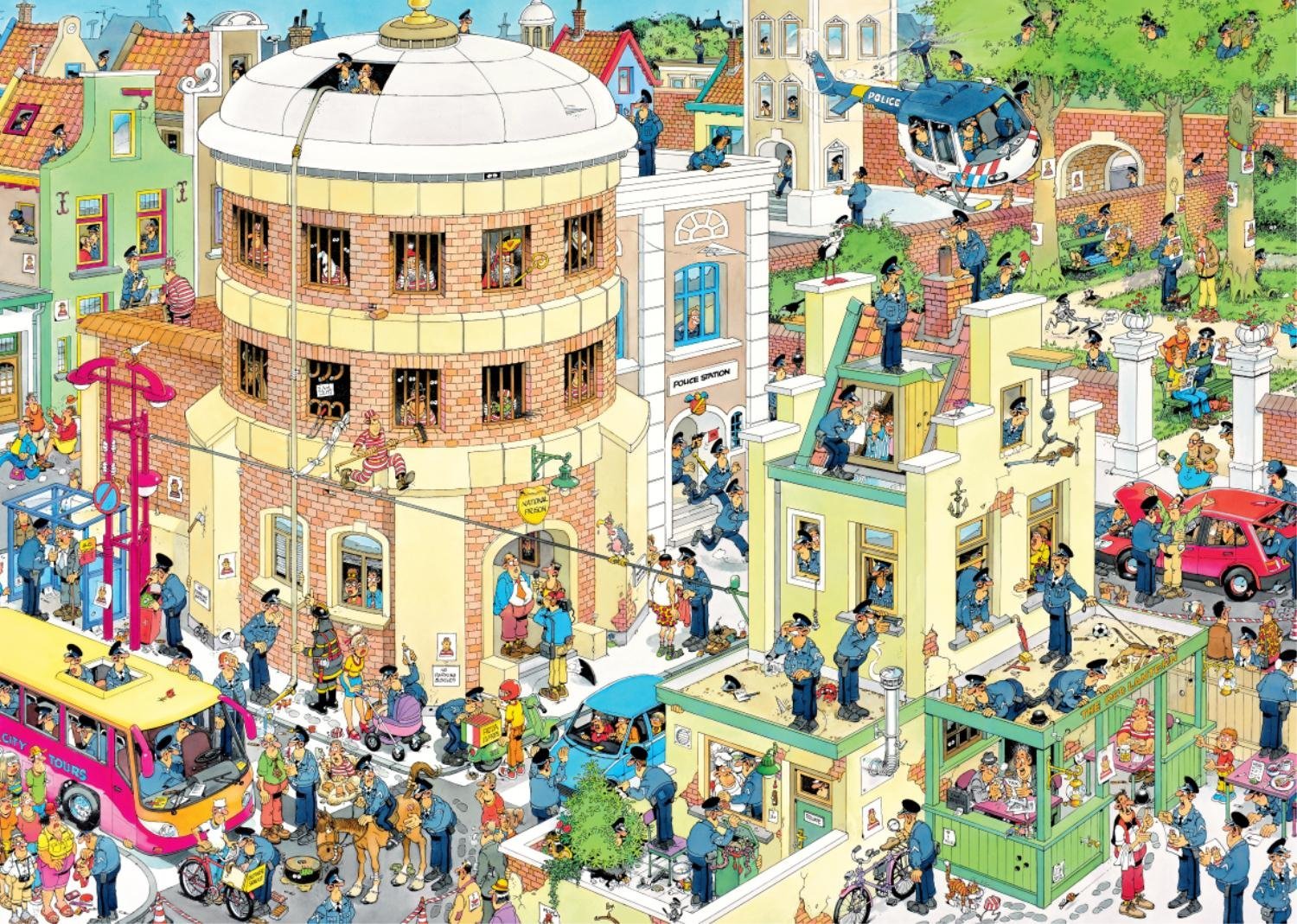  Jan van Haasteren - The Escape 1000 piece jigsaw puzzle