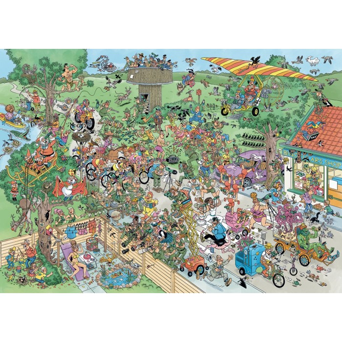 Puzzle  Jumbo-00340 JVH - Big Garden Birdwatch