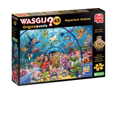 Puzzle Jumbo-00585 Wasgij 43 - It smells like fish