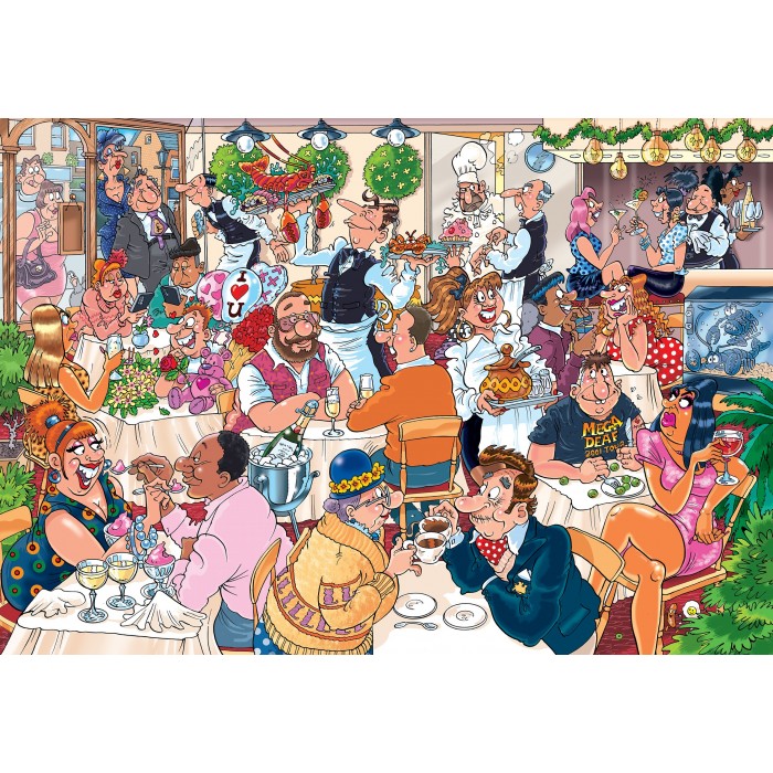 Puzzle  Jumbo-00592 WASGIJ MYSTERY 26 Date Night