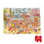 Puzzle  JUMBO-01850 WASGIJ RETRO ORIGINAL 8 - Rising tide