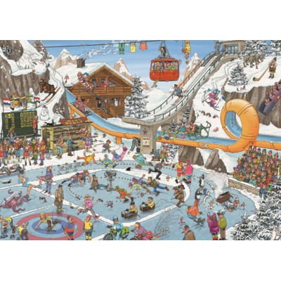 Puzzle Jumbo-19065 Jan Van Haasteren - The Winter Games