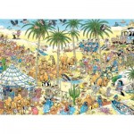 Puzzle  Jumbo-20048 Jan Van Haasteren - The Oasis