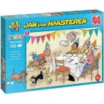 Puzzle  Jumbo-20059 XXL Pieces - Jan Van Haasteren - Birthday Party