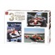 3 Jigsaw Puzzles - Racing Cars Collection