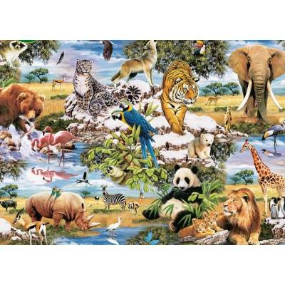 Puzzle King-Puzzle-05481 Wild Animals