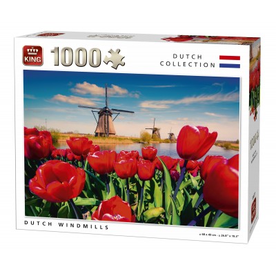 Puzzle King-Puzzle-05677 Dutch Windmills