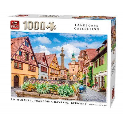 Puzzle King-Puzzle-55883 Rothenburg Germany