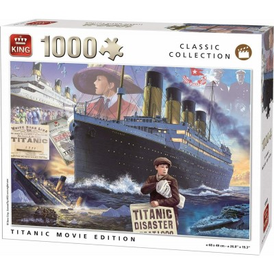 Puzzle King-Puzzle-55933 Titanic Movie Edition