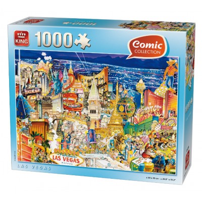 Puzzle King-Puzzle-k05201 Comic Collection - Las Vegas