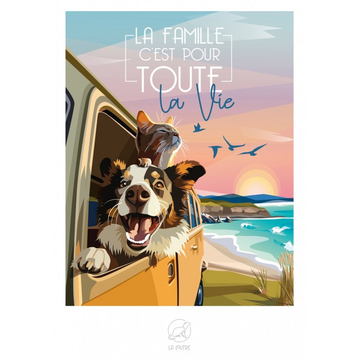 Puzzle  Puzzle-La-Loutre-1152 La Famille C'est pour TOUTE la Vie