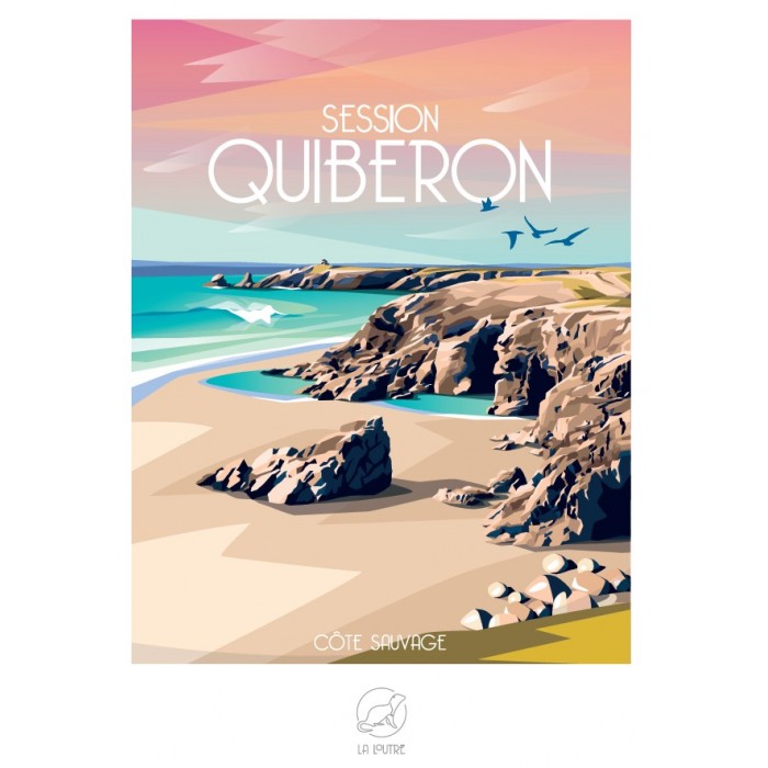 Puzzle  Puzzle-La-Loutre-5863 Session QUIBERON - Côte Sauvage