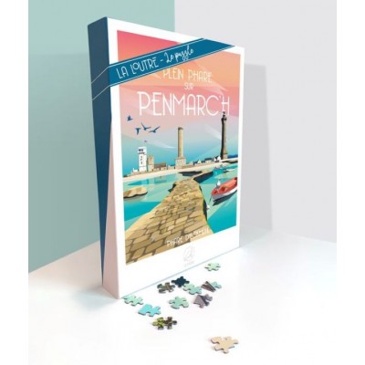 Puzzle Puzzle-La-Loutre-7225 Plein Phare sur Penmarc'h - Phare d'Eckmühl