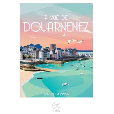 Puzzle Puzzle-La-Loutre-7478 A vue de DOUARNENEZ