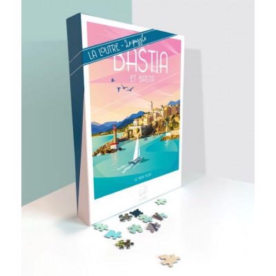 Puzzle Puzzle-La-Loutre-7638 BASTIA et Basta - Le Vieux Port