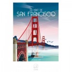 Puzzle  Puzzle-La-Loutre-8048 Du Haut de SAN FRANCISCO - Golden Gate