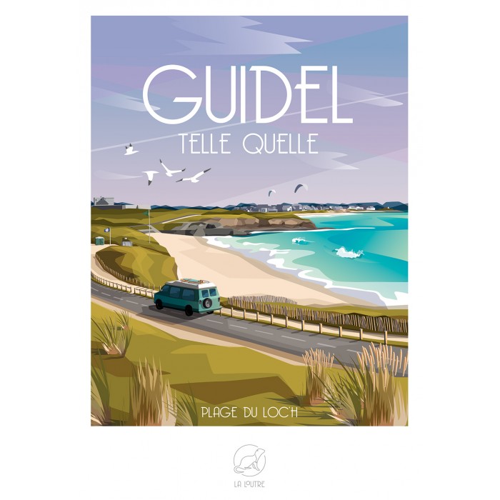 Puzzle  Puzzle-La-Loutre-8062 GUIDEL Telle Quelle - Plage du Loc'h