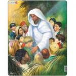  Larsen-C5 Frame Jigsaw Puzzle - Jesus with the Kids