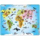 Frame Puzzle - Animals of the World (in Russian)