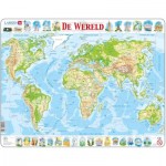   Frame Puzzle - De Wereld (in Dutch)