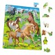 Frame Puzzle - Horses