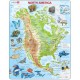 Frame Puzzle - North America