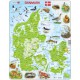 Frame Puzzle - Physical map of Denmark