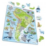   Frame Puzzle - South America (in Spanish)
