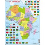  Larsen-K13-IT Frame Puzzle - Political Map of Africa (Italian)