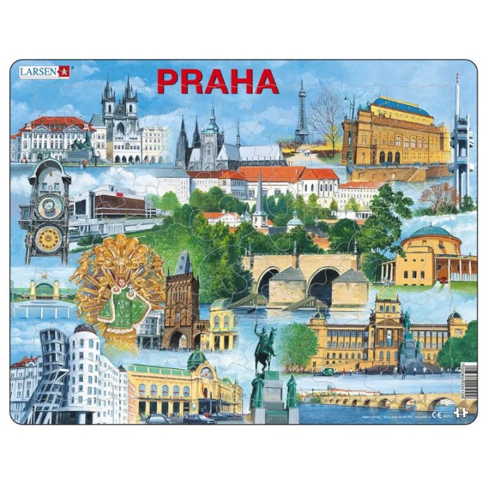 Frame Puzzle - Prague