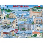  Larsen-KH17-SL Frame Puzzle - Bratislava Souvenir