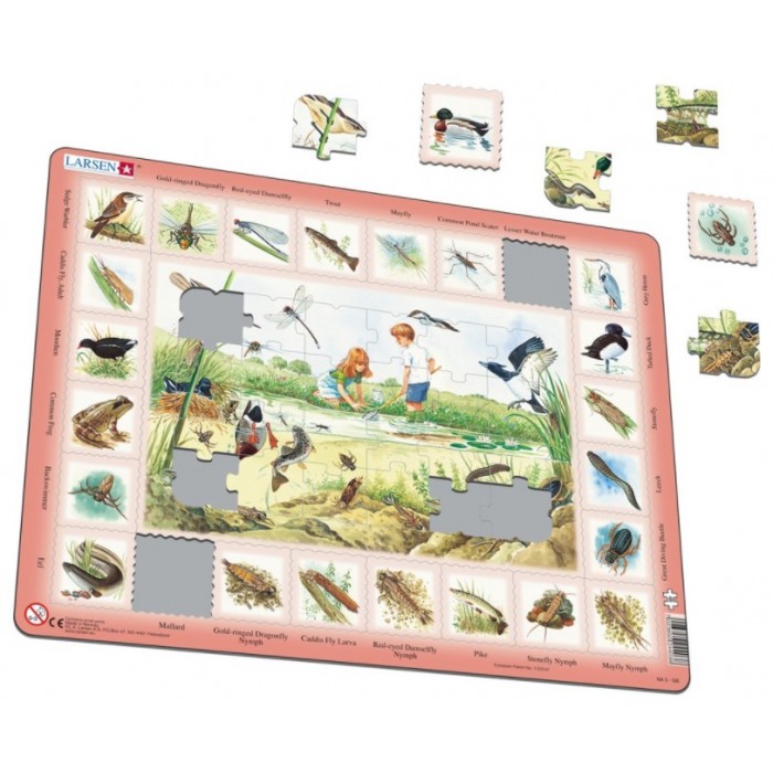 Frame Puzzle - Pond (in French)