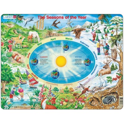 Larsen-SS3-GB Frame Jigsaw Puzzle - The Seasons of the Year