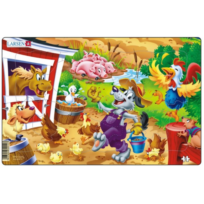 Frame Jigsaw Puzzle - Barnyard