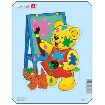 Larsen-Y1-3 Frame Jigsaw Puzzle - Teddy Bears