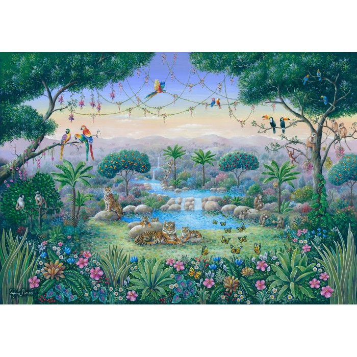 Puzzle  Les-Editions-Imaginaires-58306 In the Heart of the Jungle