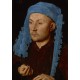 Jan van Eyck - Portrait of a Man with a Blue Chaperon, 1430-33