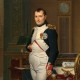 Jacques-Louis David: The Emperor Napoleon in his study at the Tuileries, 1812