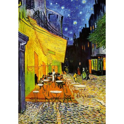 Puzzle Vincent Van Gogh - Café Terrace at Night, 1888 Art-Puzzle-5210 ...