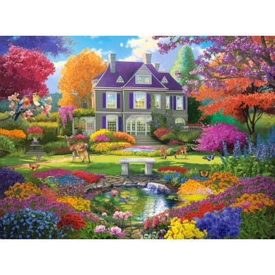 Puzzle Garden of Dreams Castorland-300655 3000 pieces Jigsaw Puzzles ...