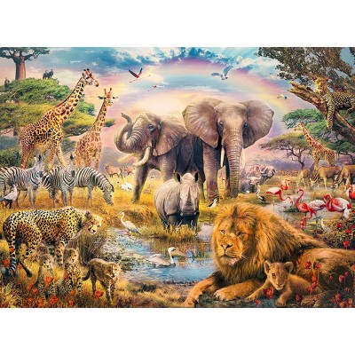 Puzzle XXL Pieces - African Savannah Ravensburger-13284 100 pieces ...