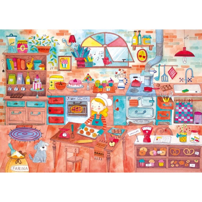 Puzzle Magnolia-3901 Colorful Bakery