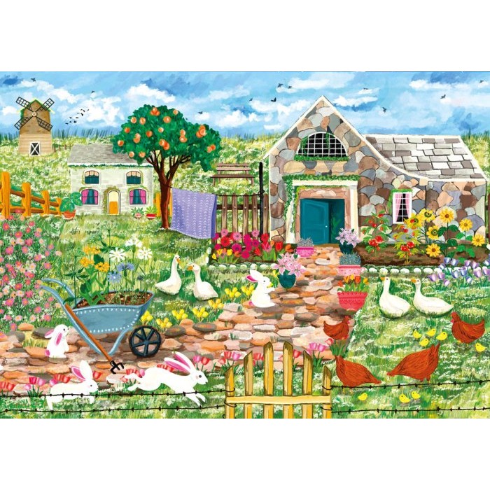 Puzzle  Magnolia-9105 Farm House