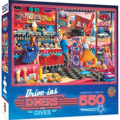 Puzzle Master-Pieces-31930 Good Times Diner